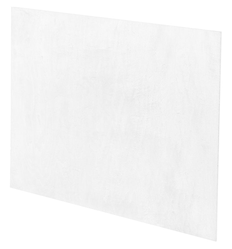 DWhite Shaker 96x48 Cross Grain Panel