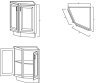 Java Shaker 24" Base End Cabinet