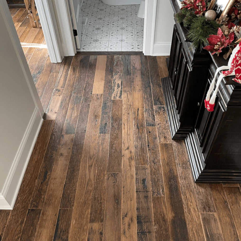 Reclaimed Kentucky Race Horse Fence Plank Engineered Wood Flooring