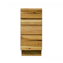 Knotty Hickory Shaker 12" Vanity Drawer Base