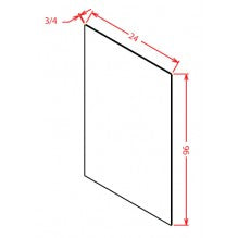 English Birch 24"W X 96"H Shelf Board