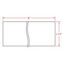 Torrance Dove 1/4"D X 4 1/2"H X 96"W Toe Kick 8' Plywood - Country Kitchens Online