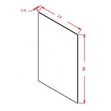 Shaker White 24" W X 96"H Tall Skin Panel