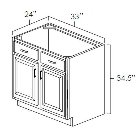 West Point Grey 33" Sink Base