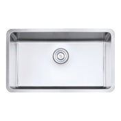 30" Single Undermount Stainless Steel Kitchen Sink 18G 30" x 18" x 8" R25mm
