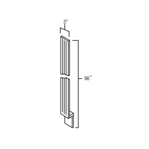 Newport 3" x 96" Fluted Filler