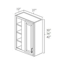 Bristol Chocolate 27" x 30" Blind Corner Wall Cabinet