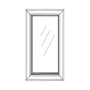 Java Shaker 15" X 30" Glass Door (Textured Glass)