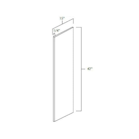 Platinum Shaker 15" x 42" Wall Skin