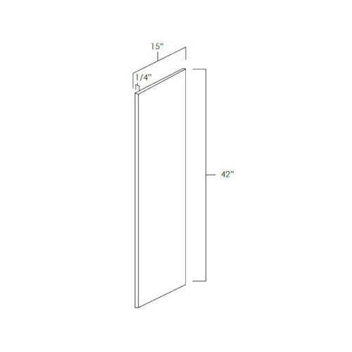 Aspen White 15" x 42" Wall Skin