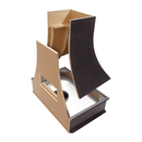 36" Wood Range Hood - Charlotte Sloped Classic Moulding Smooth Wood Vent Cover