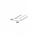 Torino Grey Wood Batten Molding 96"