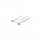 Torino Grey Wood Scribe Molding 96"