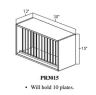 West Point Grey 30" x 15" Plate Rack