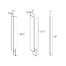 Newport 3" x 42" Wall Filler