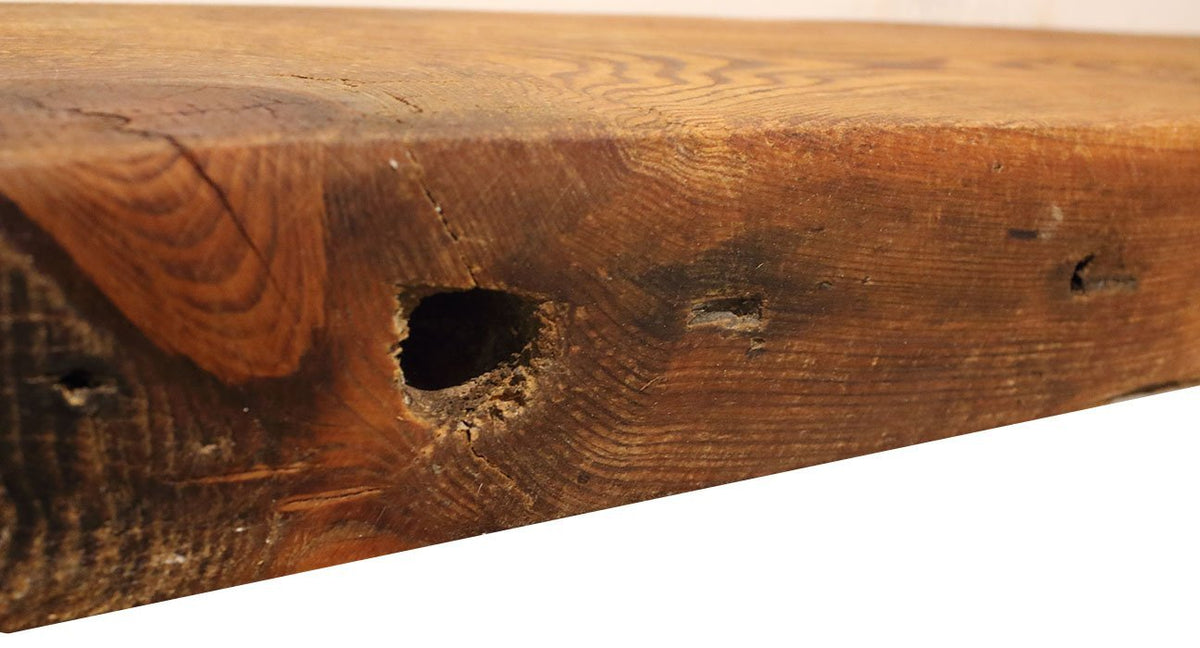 3x7 Reclaimed Barn Wood Fireplace Mantels