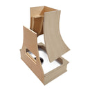 30" Wood Range Hood - Asheville Curved Classic Moulding Smooth Wood Vent Cover