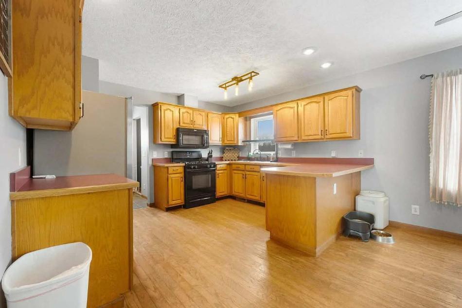Warm Wood Cabinetry before
